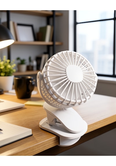 Çalışma Masası Ve Yatak Başlığı İçin Klipsli Mini Fan Diğer