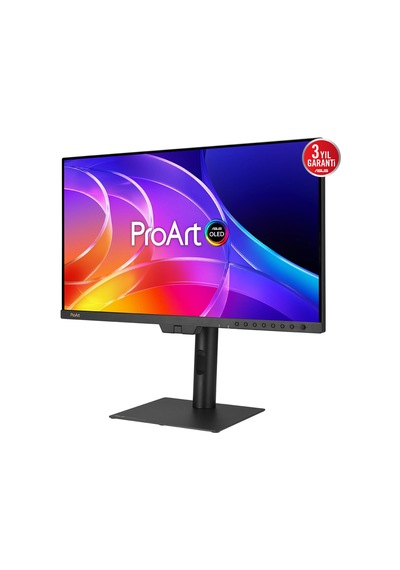 Asus Proart Pa27usd 26.5 Qd-oled 4k Hdr 3840x2160 0.1ms 240hz Pıvot Monitör