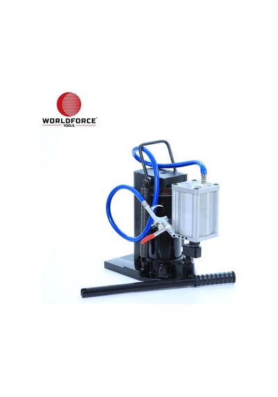 Worldforce 11181 10 Ton Havalı Hidrolik Tırnak Kriko Strok: 130 mm
Kapalı Boyu 270 mm Makine Krikosu