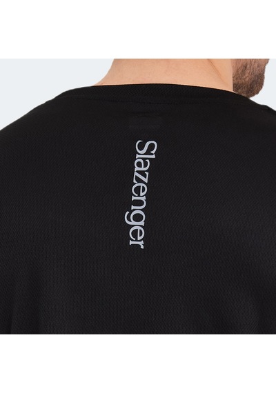 Slazenger Odalıs I Erkek Kısa Kol T-Shirt Siyah St13Te118-500 001