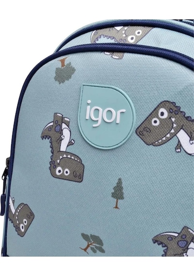 Igor Dame Çocuk Sırt Çantası Dinosaur Bp10002-001 Mavi