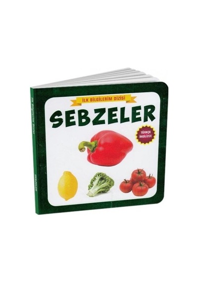 Sebzeler - Türkçe - İngilizce İlk Bilgilerim Dizisi- Çocuk Gezegeni