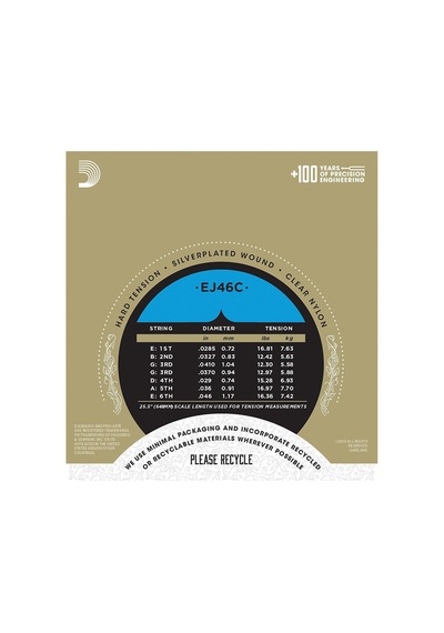 D'addario Ej46c Pro-arte Composite Klasik Gitar Tel Seti Sert/ha