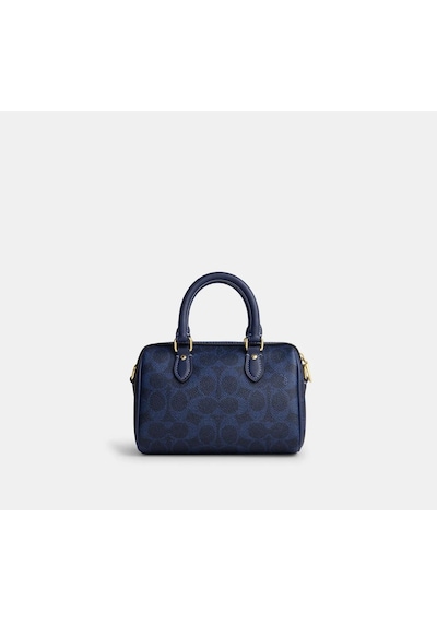 Coach Mini Rowan Crossbody Kadın Çanta Lacivert