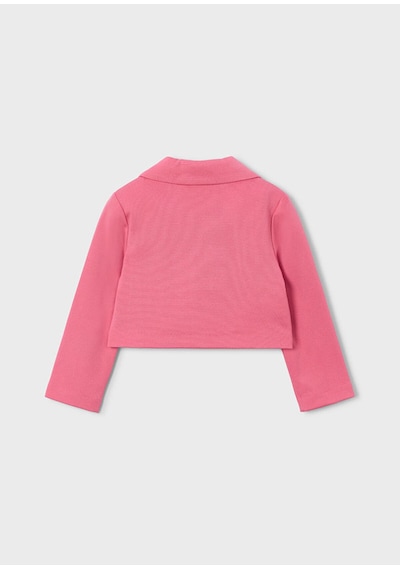 Kız Çocuk Kısa Blazer Ceket Pembe 3451 Pembe