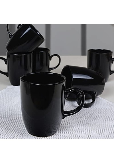 Bulut Kupa, Siyah, 9 Cm, 6 Adet Genel