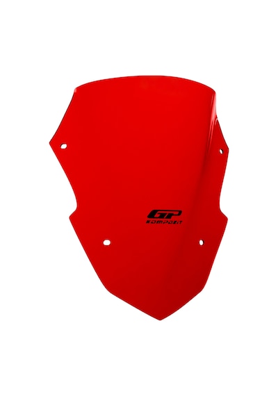 Gp Kompozit Yamaha Xmax 250 Tech Max 2024-2026 Uyumlu Spor Ön Cam Kırmızı 37 Cm
