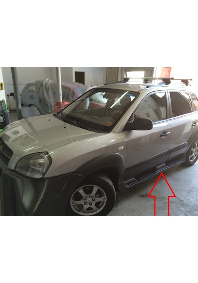 Hyundaı Tucson 2004 - 2014 Oem Siyah Yan Basamak