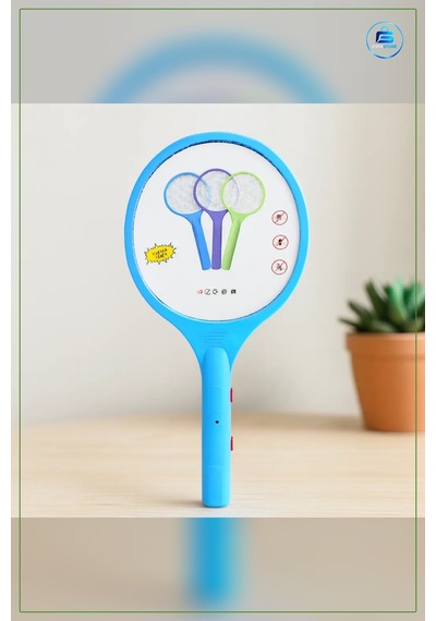 Elektronik Sinek Öldürücü Raket Renkli Elektrikli Sivrisinek Haşe