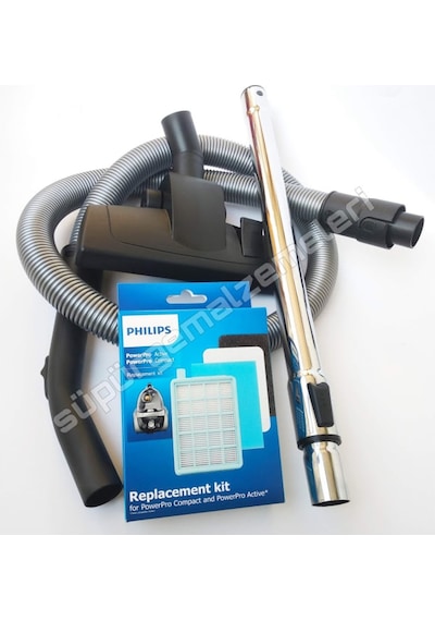 Philips Uyumlu Fc 9532 Powerpro Active Hortum Başlık Boru Hepa Filtre