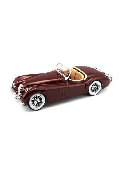 Burago 1/24 Ölçek 1951 Jaguar Xk 120 Roadster Klasik Model Araba Kahve