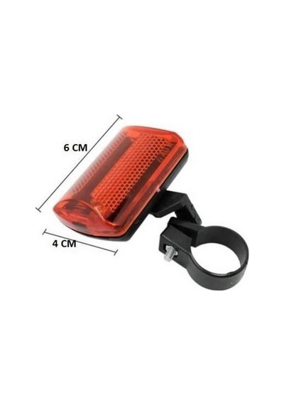 Zhltools Ledli Bisiklet Arka Stop İkaz Lambası Kırmızı