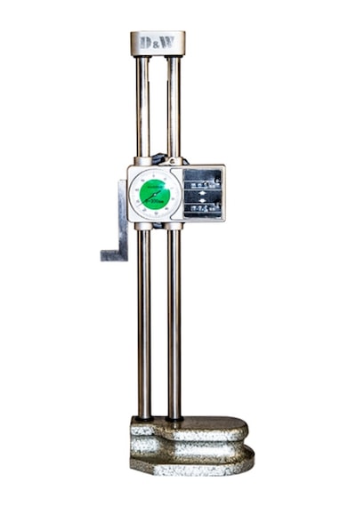 Dwmeasuring Çift Kolon Saatli Yükseklik Mihengirleri 0 - 300mm Dw2sym3