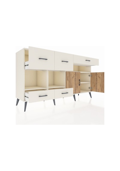 Kronos Konsol 4 Raflı 5 Çekmeceli 2 Kapaklı 176x59x99 Aytaşı-çam/ Aytaşı-çam/aytaşı Kronos Konsol 4 Raflı 5 Çekmeceli 2 Kapaklı 176x59x99 Aytaşı-çam/ Aytaşı-çam/aytaşı