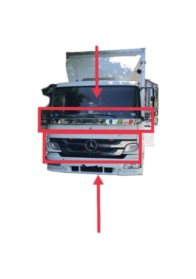 MERCEDES ATEGO KROM SİNEKLİK VE PANJUR KROMLARI