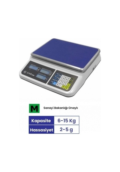 Cas Pr Iı Plus 15 Kg Fiyat Hesaplamalı Terazi