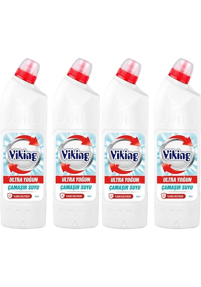 Viking Ultra Çamaşır Suyu İnci 4 x 750 ML