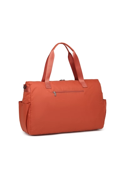 Smart Bags Kiremit Büyük Boy Çok Cepli Ekstra Hafif Kumaş Seyahat Çantası