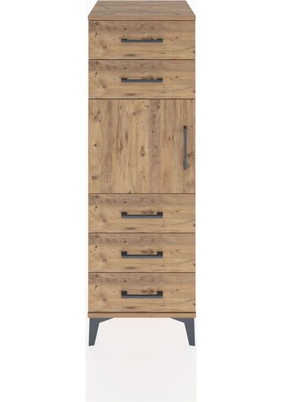 Hyperion Dolap Tek Raflı 5 Çekmeceli Tek Kapaklı 44x44x134 Çam-çam Atlas Çam Hyperion Dolap Tek Raflı 5 Çekmeceli Tek Kapaklı 44x44x134 Çam-çam Atlas Çam