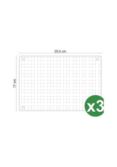 Modüler Organizer Set Mutfak Çekmece İçi Düzenleyici Çatal Kaşık Bıçak Organizeri Kristal 3'lü Set Diğer