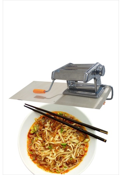 Full Paslanmaz Çelik İtalyan Makarna Erişte Hamur Spagetti Ravolli Lazanya Mantı Açma Kesme Makinesi 304 Paslanmaz Çelik