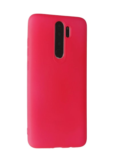 Xiaomi Redmi Note 8 Pro Kılıf First Silikon - Pembe -