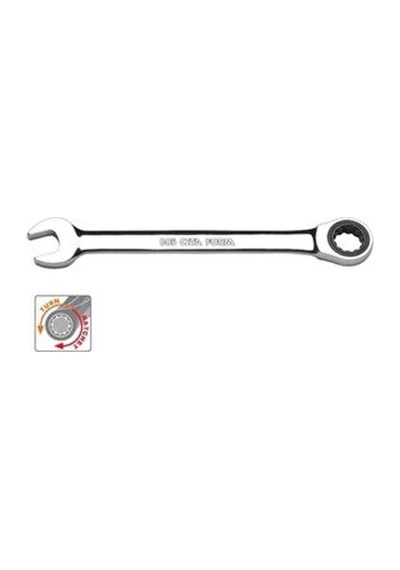 B05-19 19 Mm C-gear Cırcırlı Kombine Anahtarlar Düz