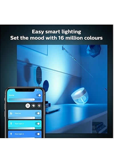 Philips Hue Iris Gümüş Akıllı Masa Lambası Gümüş