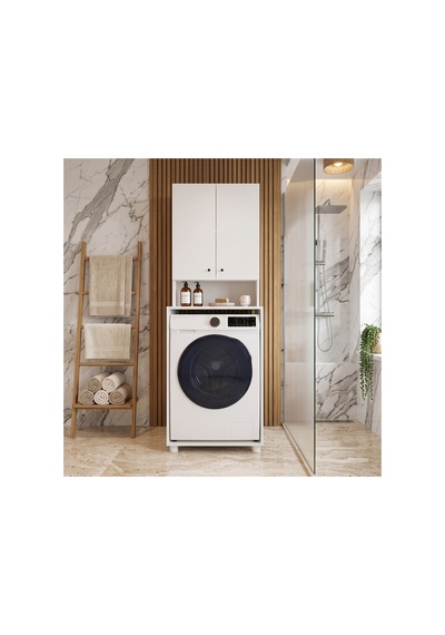 Craft Çamaşır Makine Dolabı Çok Amaçlı Dolap Banyo Dolabı Beyaz - 906120331 Beyaz Craft Çamaşır Makine Dolabı Çok Amaçlı Dolap Banyo Dolabı Beyaz - 906120331 Beyaz