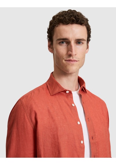 Pierre Cardin Erkek Kiremit Gömlek Desenli 50320945-vr031