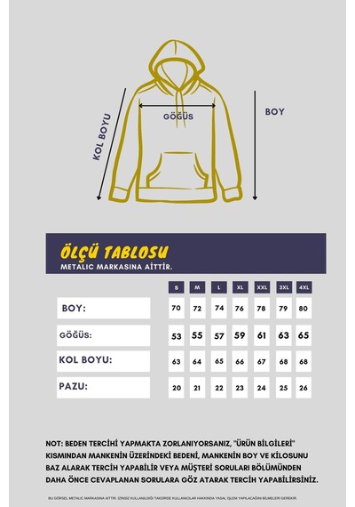 Metalic Koyu Yeşil Erkek Kapüşonlu Kanguru Cepli Sweatshirt
