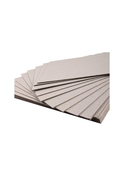 Ewtshop 20 Yaprak Gri Karton Dın A4, Kalınlık 1 Mm, 615 G/m², Ciltleme Kartonu, Takvim, Model Kartonu, El İşi Kart