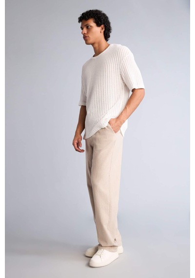 Defacto %100 Pamuk Baggy Fit Pantolon G2592ax26spbg170 Bej-bg170