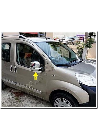 Db Chrome Citroen Nemo Krom Ayna Kapağı 2008 Sonrası 2 Parça Abs