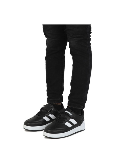 Skuaiter Skuaıter 046 Syh-byz Kız/erkek Çocuk Sneaker Spor Ayakkabı Siyah