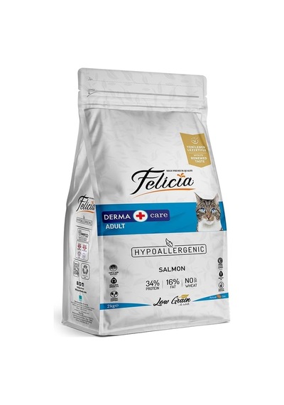 Tr Kuru Kedi Maması, Somonlu, Az Tahıllı, Yetişkin, Hipoalerjenik, 2 Kg