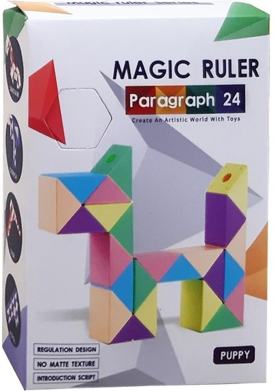Samatlı Oyuncak Sihirli Bloklar Magic Ruler Lz001