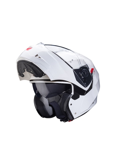 Caberg Duke X Metal Çene Açılır Kask Beyaz + Pinlock
