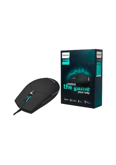 Philips G304 SPK9304 Işıklı Optik Oyuncu Mouse