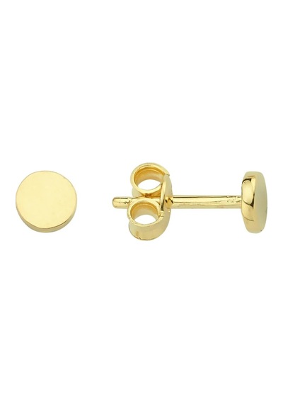 Goldkupe 14 Ayar Altın Minik Yuvarlak Küpe 0,62 Gr-1788