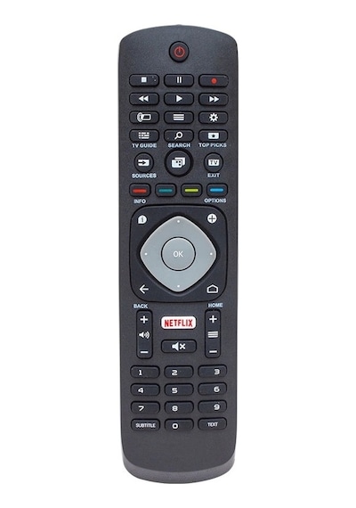 Kl Philips Uyumlu Rm-l1285 Netflıx Tuşlu Lcd-led Tv Kumanda