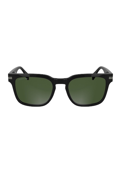 Lacoste L 6065s 001 54 Unisex Kare Siyah Kemik Güneş Gözlüğü Siyah