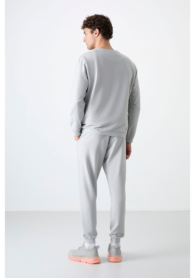 Tommy Life Keith Taş Basic Erkek Eşofman Takım - 85231 Taş Rengi Taş