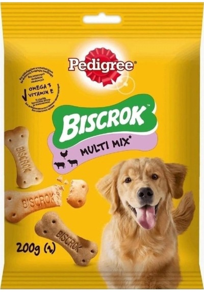 Biscrock Multi Mix Köpek Ödül Maması 200 Gr