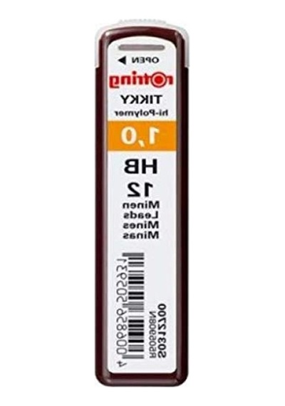 Mekanik Kurşun Kalem Ucu, 1.0 Mm Kalınlık, Hb Sertlik