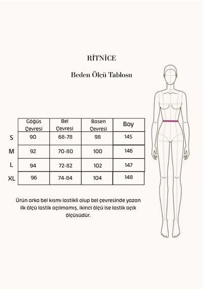 Ritnice Kadın Week Sırt Lastikli Lacivert Puantiyeli Askılı Uzun Elbise