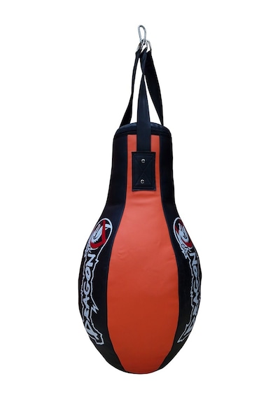 Dragondo 1068-p Pear Bag Kum Torbası 80x45 Cm Kick Boks Torbası Turuncu - Siyah