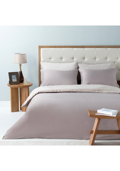 Bettıe %100 Pamuk King Size Nevresim Seti 230x220 Cm Taş/bej