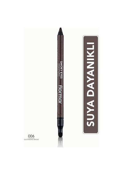 Flormar Smoky Eyes Gölgelendirme Başlıklı Kajal Göz Kalemi 006 Oustanding Bronz
