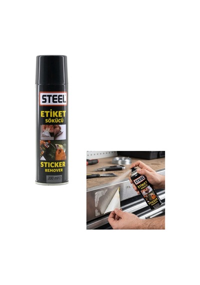 Steel Ck-3292 Etiket Sökücü Sprey - 200 Ml diğer
